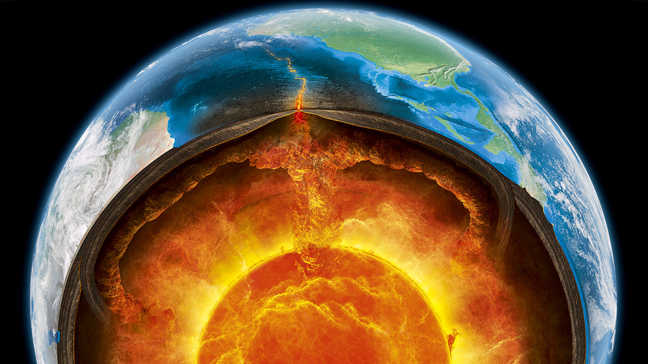 Unveiling the Earth's Enigmatic Core: A Molten Metal Marvel Reaching temperatures of 6000°C—Comparable to the Sun's fiery Exterior