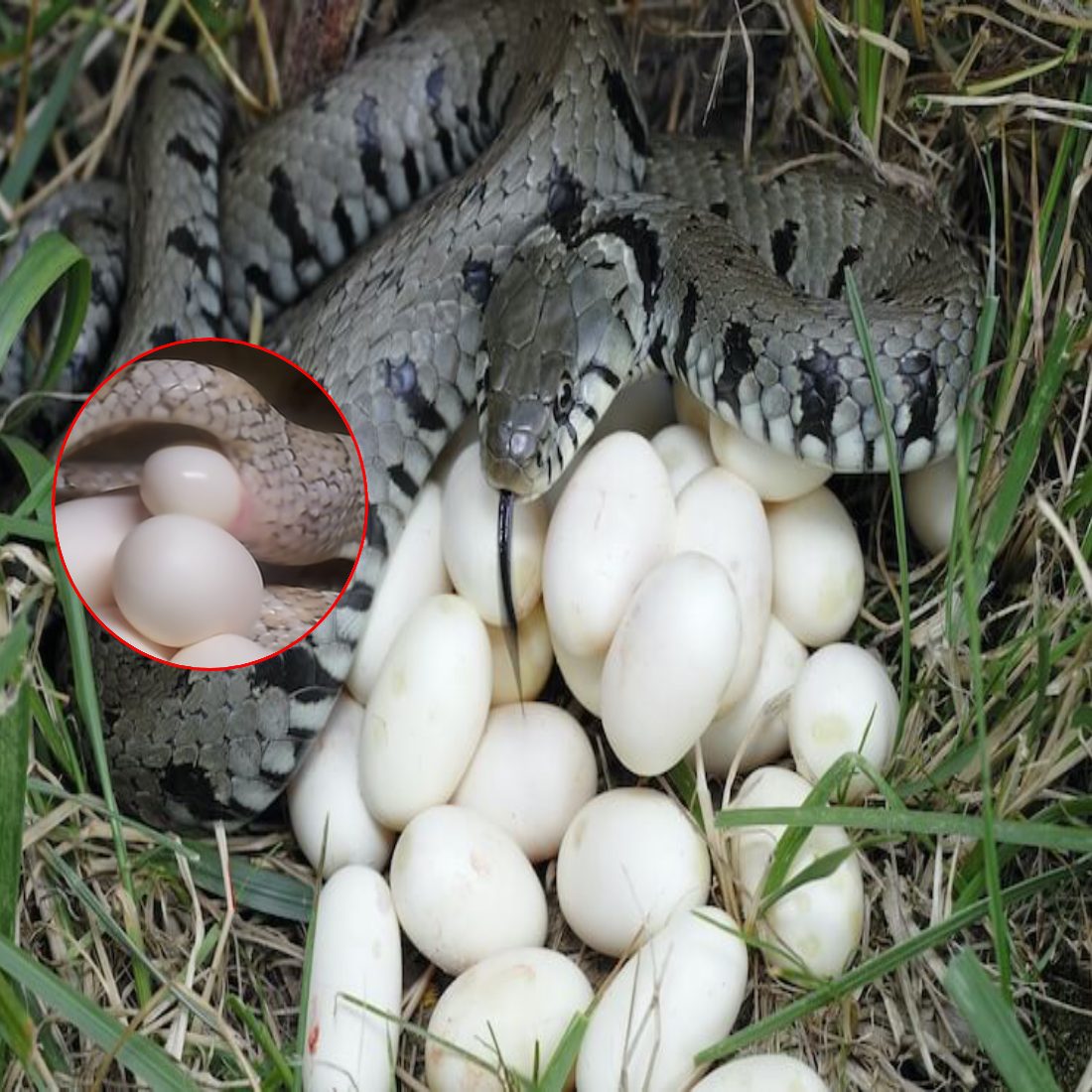 C'est merveilleux de voir le serpent des blés pondre à plusieurs reprises des dizaines d'œufs en quelques minutes (vidéo).