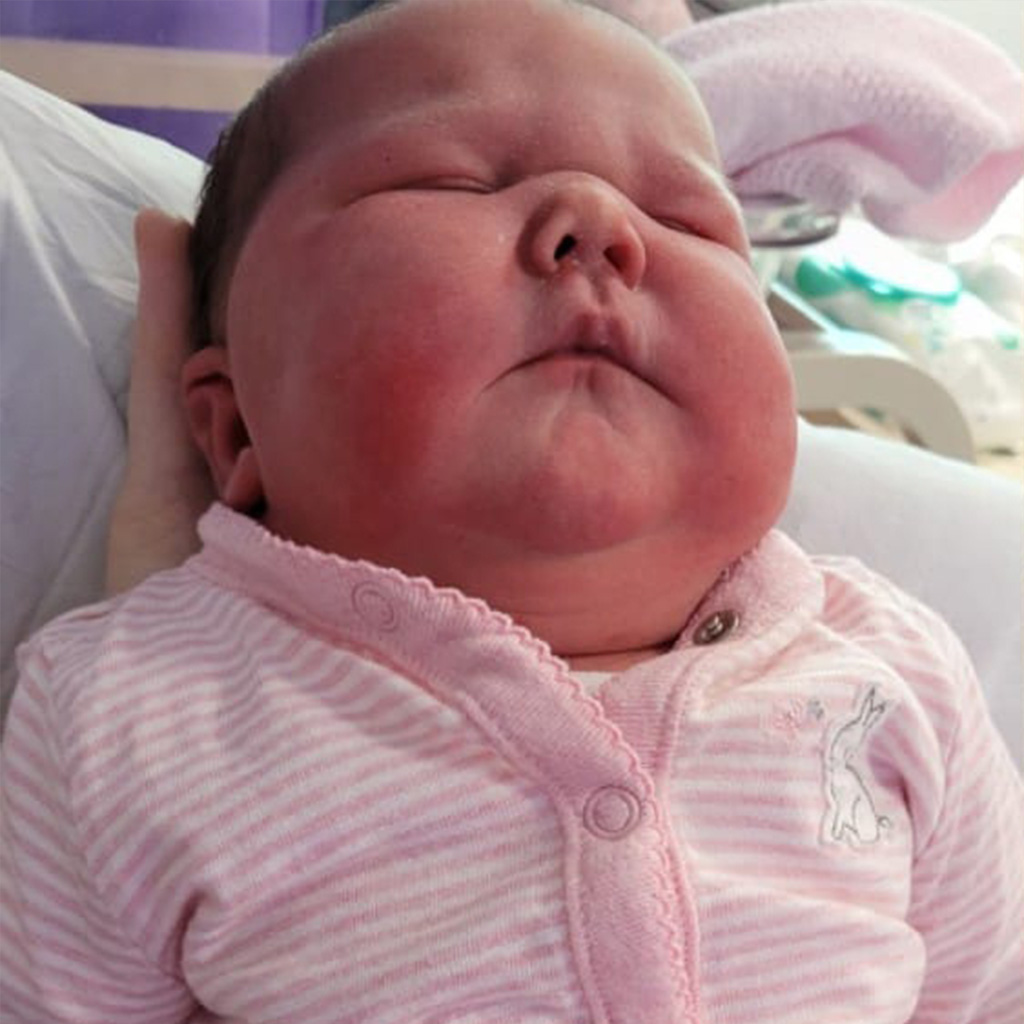 Amazing Birth Story: Mom Gives Birth to 11-Pound Baby Who Outgrows Newborn Clothes
